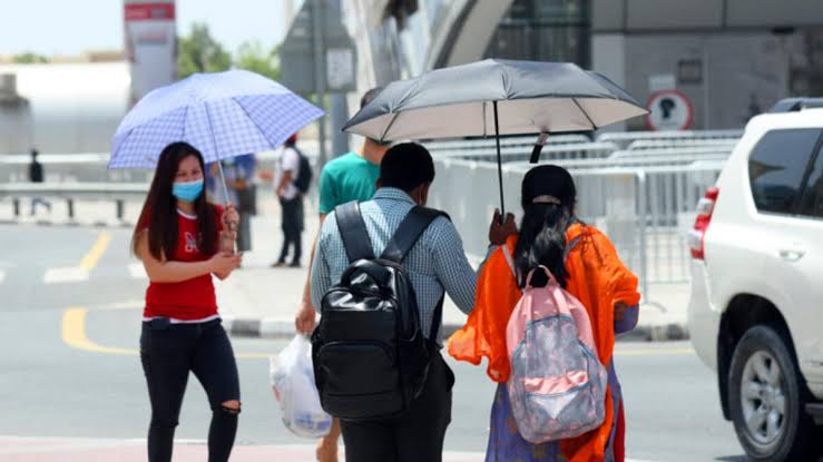 அமீரகத்தில் இன்று 40°C வரை வெப்பநிலை உயரும்…!! தேசிய வானிலை மையம் தகவல்…!!