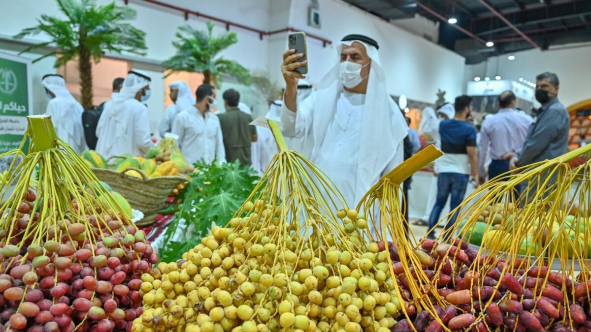 அமீரகத்தில் நடைபெற்று வரும் பேரிட்சம்பழம் திருவிழாவில் அலைமோதும் கூட்டம்..!