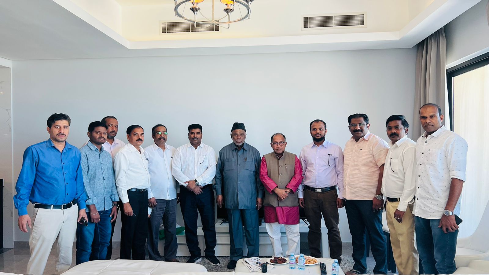 பஹ்ரைன் ஒருங்கிணைந்த தமிழ் கூட்டமைப்பின் சார்பாக முஸ்லீம் லீக்கின் தலைவருக்கு நடைபெற்ற வரவேற்பு நிகழ்ச்சி