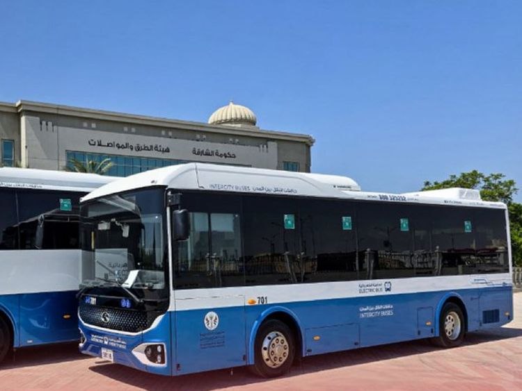 UAE: நகரங்களுக்கு இடையேயான எலெக்ட்ரிக் பேருந்து சேவையை முதன் முதலாக அறிமுகம் செய்துள்ள ஷார்ஜா..!!