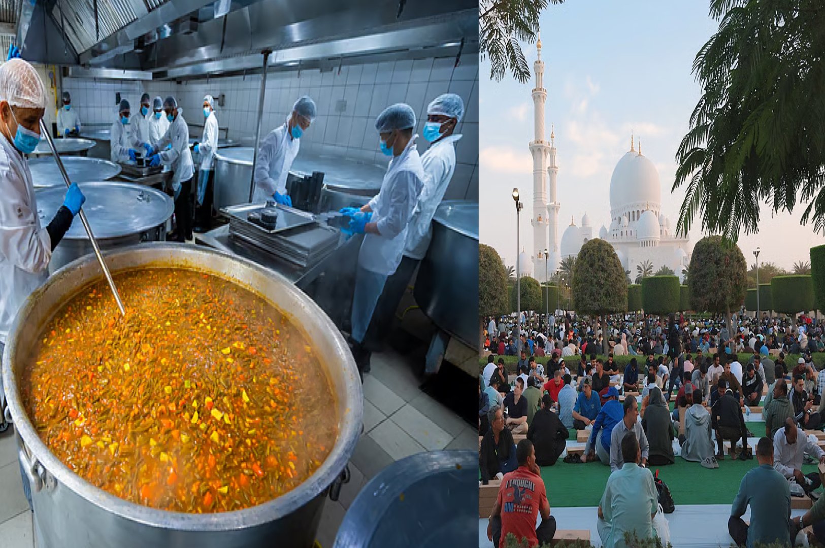 அபுதாபி: ஒவ்வொரு நாளும் 95,000 இஃப்தார் உணவுகளை தயார் செய்யும் மெகா கிச்சன்கள்!! எவ்வாறு செயல்படுகின்றன..??