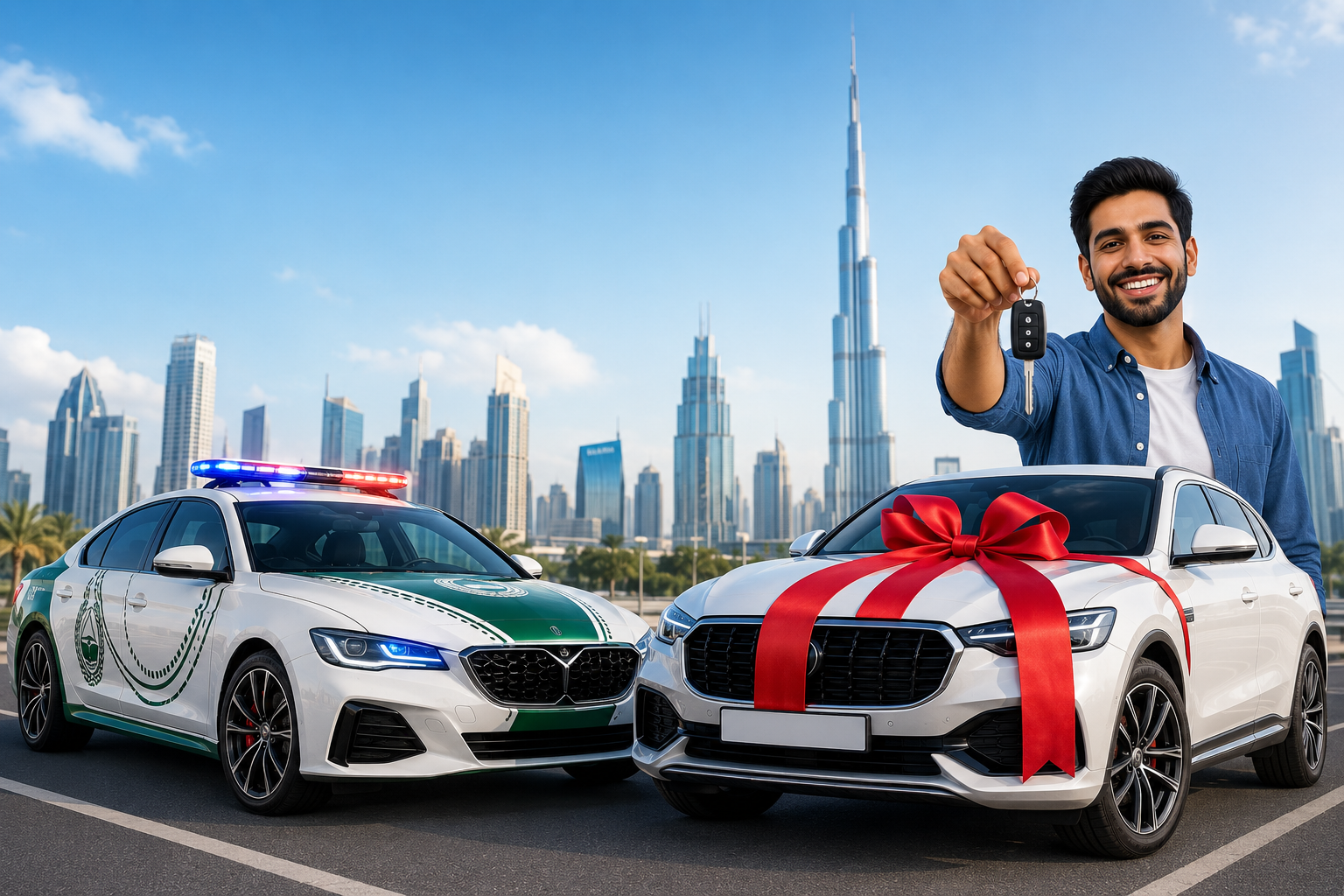 சாலைப் பாதுகாப்பை ஊக்குவிக்கும் துபாய் காவல்துறை: வாகன ஓட்டிகளுக்கு 2 கார் வெல்லும் வாய்ப்பு!